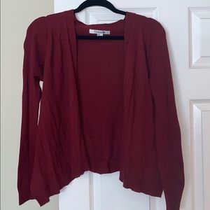 Forever 21 Maroon Cardigan size Medium